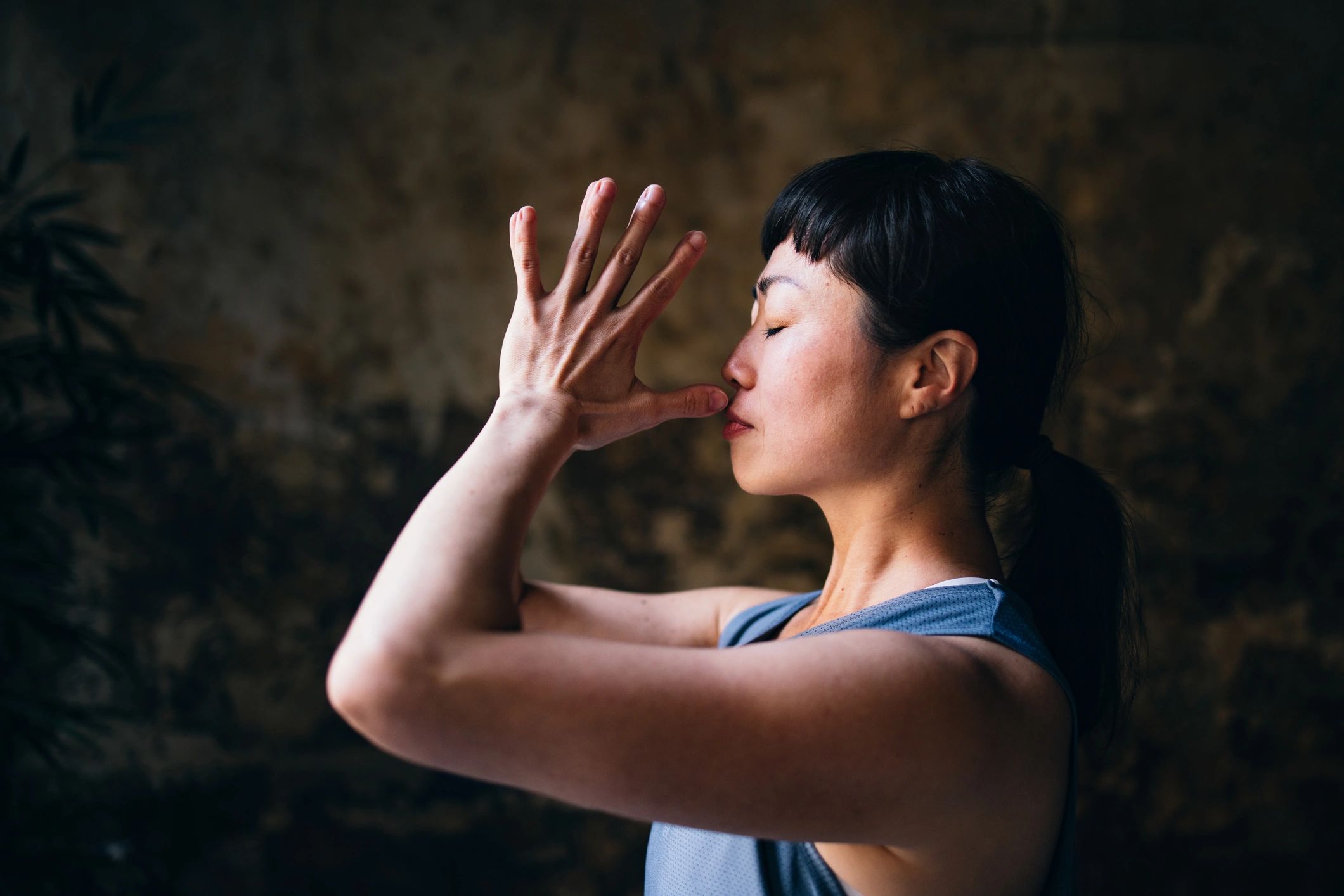 Woman praying